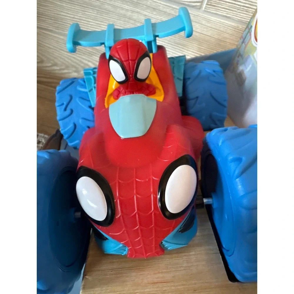 Marvel Spidey and His Amazing Friends Spidey Web Climber Rev Up & Go Toy Vehicle